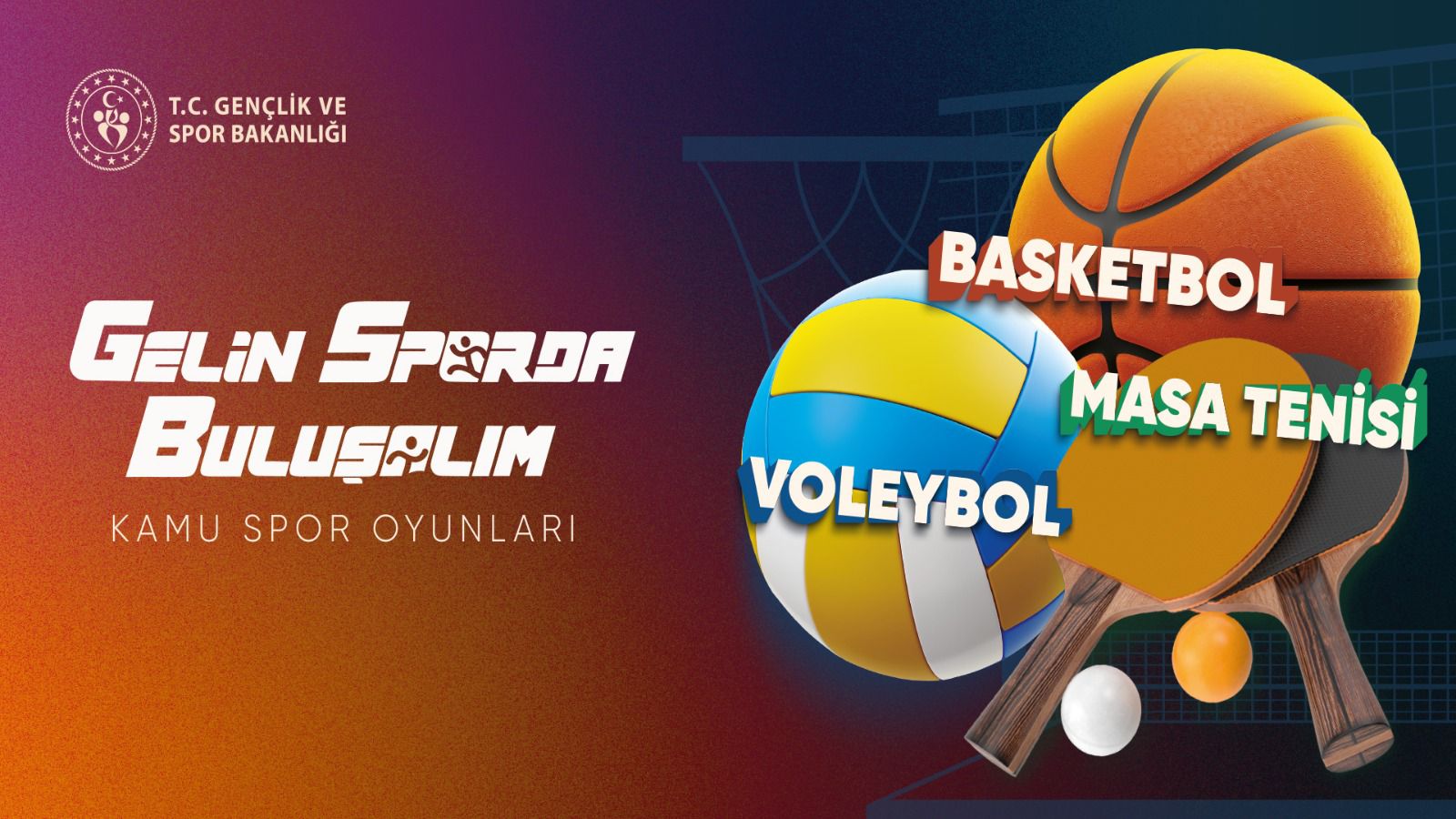 2. Kamu Spor Oyunları Başlıyor