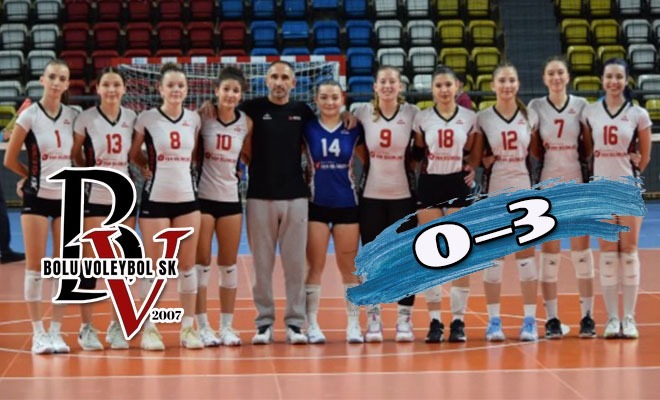 Bolu Voleybol Salladı Yıkamadı