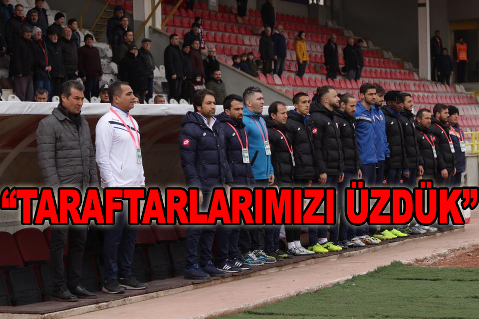Boluspor - Adanaspor maçının ardından Boluspor Teknik Direktörü Orhan Kaynak: “Bir an önce ...
