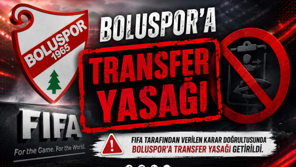 Boluspor’a Transfer Yasağı İddiası!..