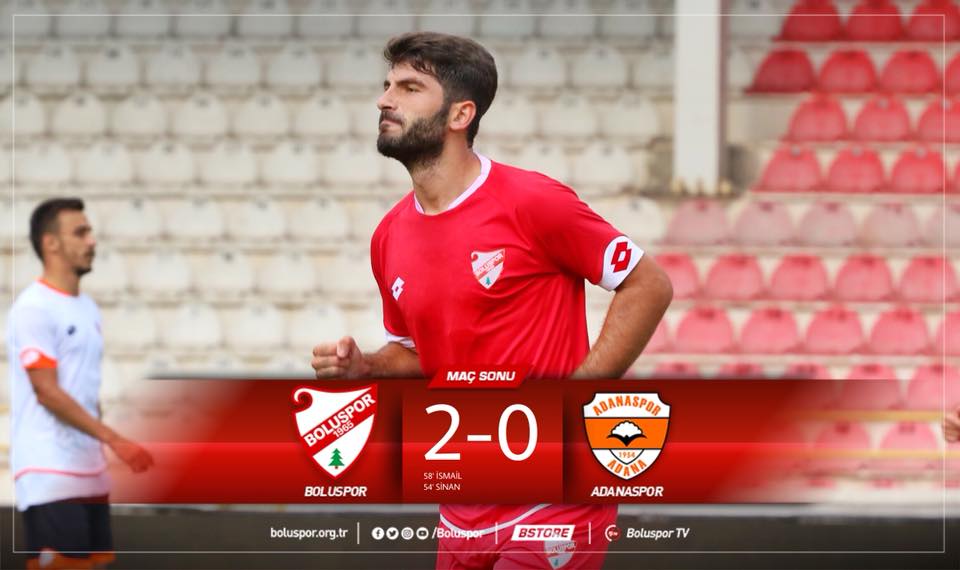 Boluspor Hazırlık maçında AdanaSpor'u 2-0 Yendi