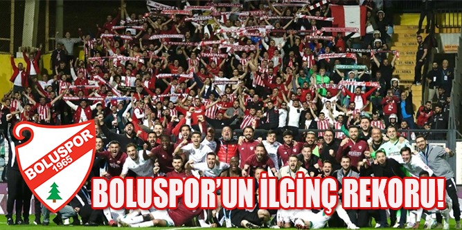 Boluspor'un İlginç Rekoru!