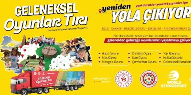 Geleneksel Oyunlar Tırı Bolu’da!