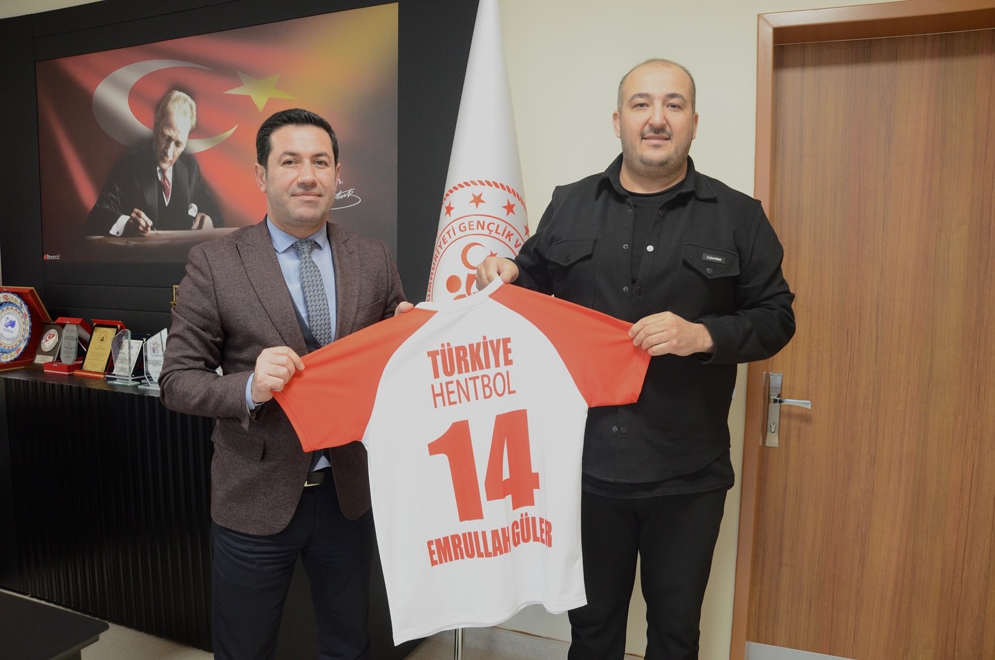 İl Müdürü Hentbol Temsilcilerini ağırladı