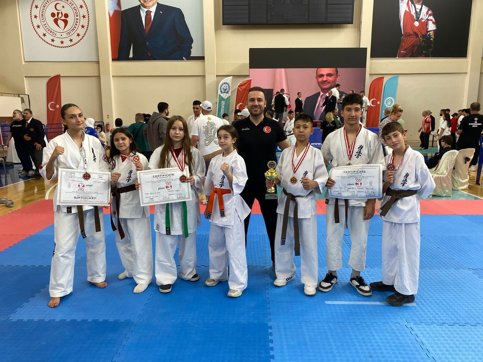 Karatecilerimizden 6 Uluslararası Madalya