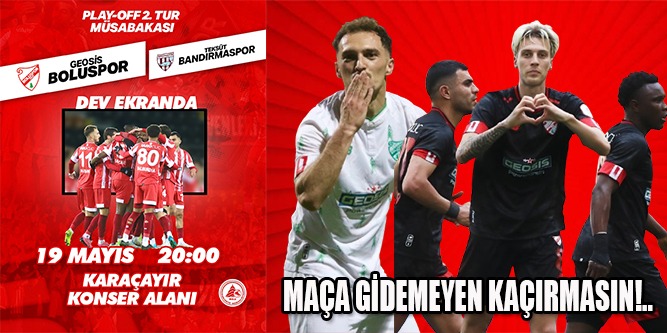 Maç Yine Dev Ekranda