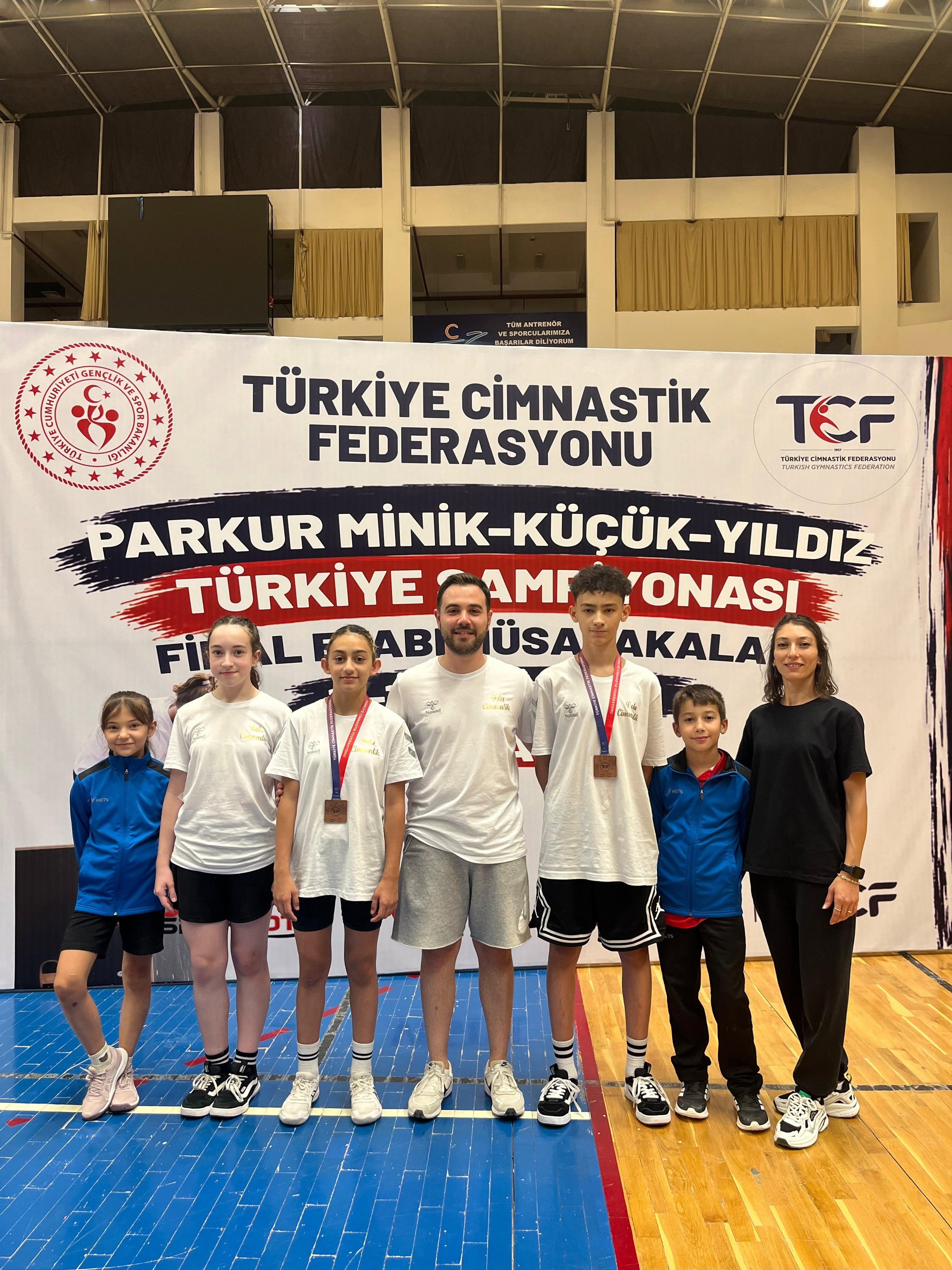 PARKUR CİMNASTİKTE BÜYÜK BAŞARI! 