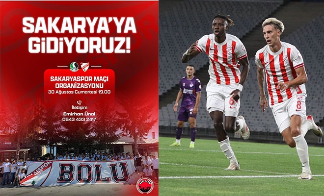 Taraftar Sakarya’ya Akıyor