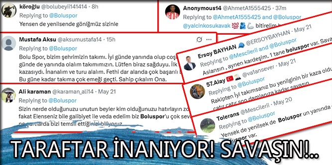 Taraftarlar İnanıyor, Savaşın!..