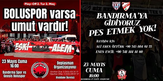 Taraftarlardan Umuda Yolculuk