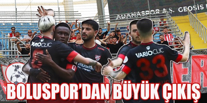 Boluspor’dan Müthiş Çıkış!..