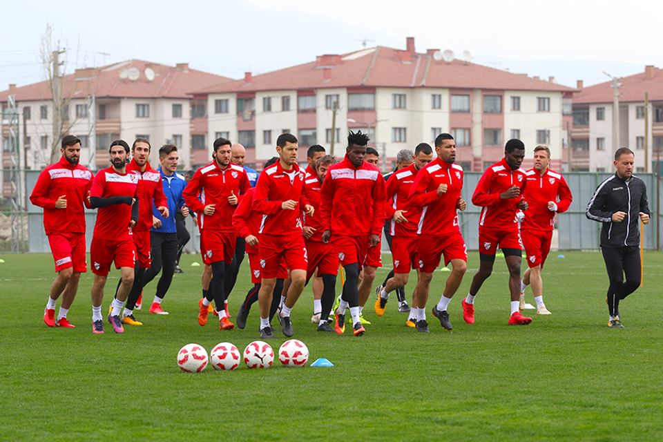 Boluspor, Gaziantepspor maçının hazırlıklarına başladı!