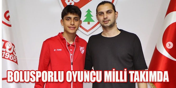 Bolusporlu Oyuncu Milli Takımda
