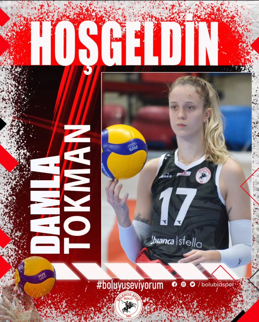 Damla Tokman Bolu Belediyespor’da