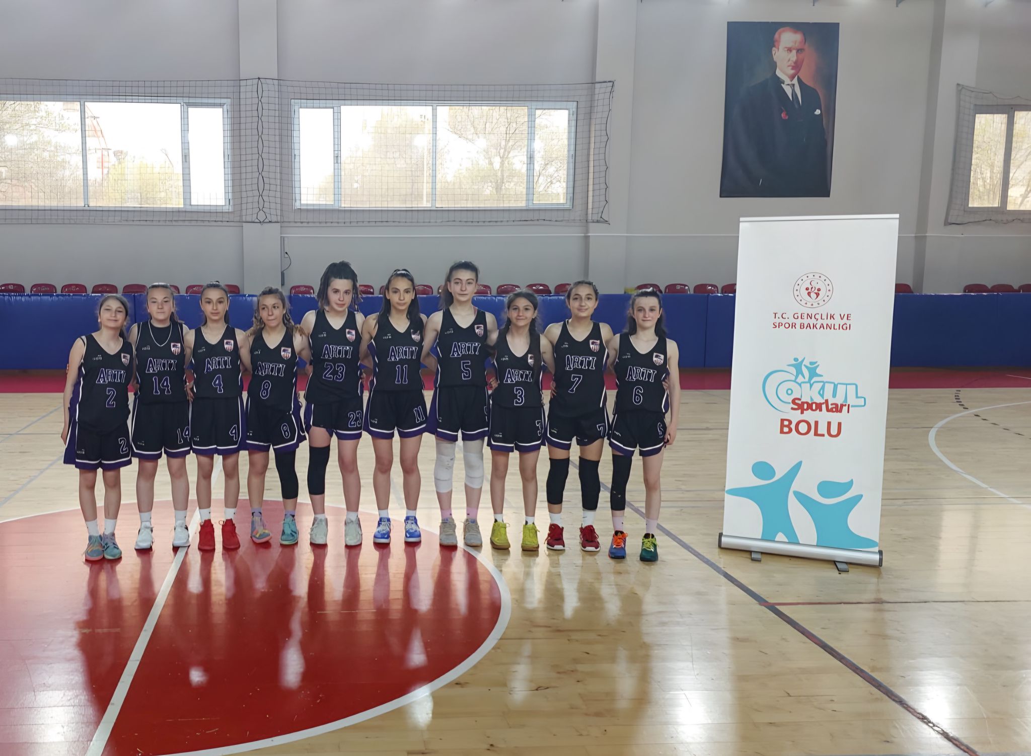 Kızlar Türkiye Şampiyonasında