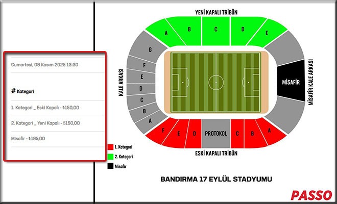 Maç Biletleri Satışta